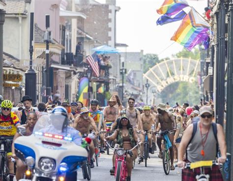 Photos: World Naked Bike Ride rolls through New Orleans